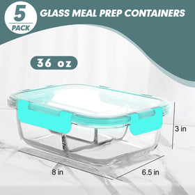 KOMUEE top-rack dishwasher safe containers simplify cleaning after meals.