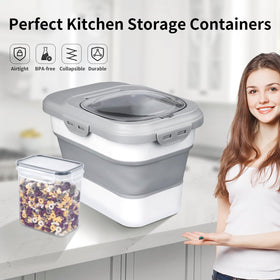 Komzon BPA-free durable materials highlight safe storage of dry goods