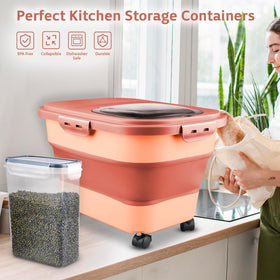 Komzon BPA-free materials ensure safe storage for rice, flour, sugar, and more.