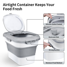 Komzon free measuring cup is included for precise meal portions