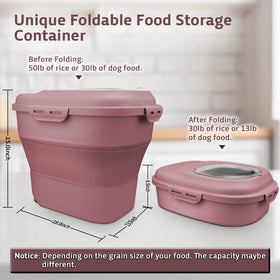 Komzon pink clear magnetic lid provides quick, clean access