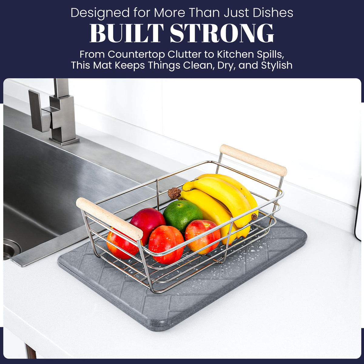 Kondito compact storage fits drawers or cabinets when not in use