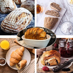 KONGDY banneton helps produce crusty loaves with better ventilation.