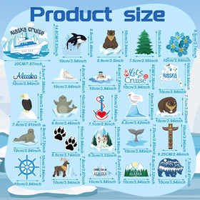 Konohan Alaska iceberg magnet adds a chilly, stylish touch to metal surfaces.