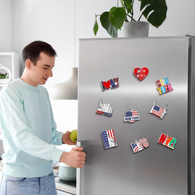 Konohan City Skyline magnet pairs with photos for a stylish display