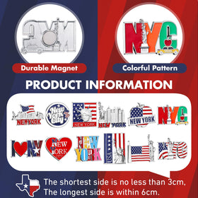 Konohan USA flag magnet keeps notes visible with patriotic style
