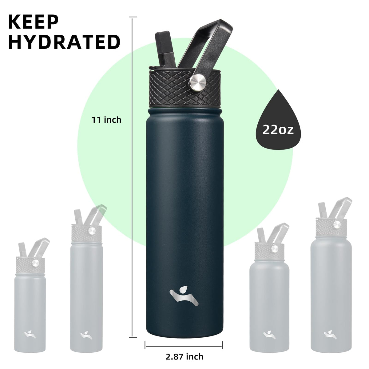Konokyo bottle lids offer diverse options for hot and cold beverages