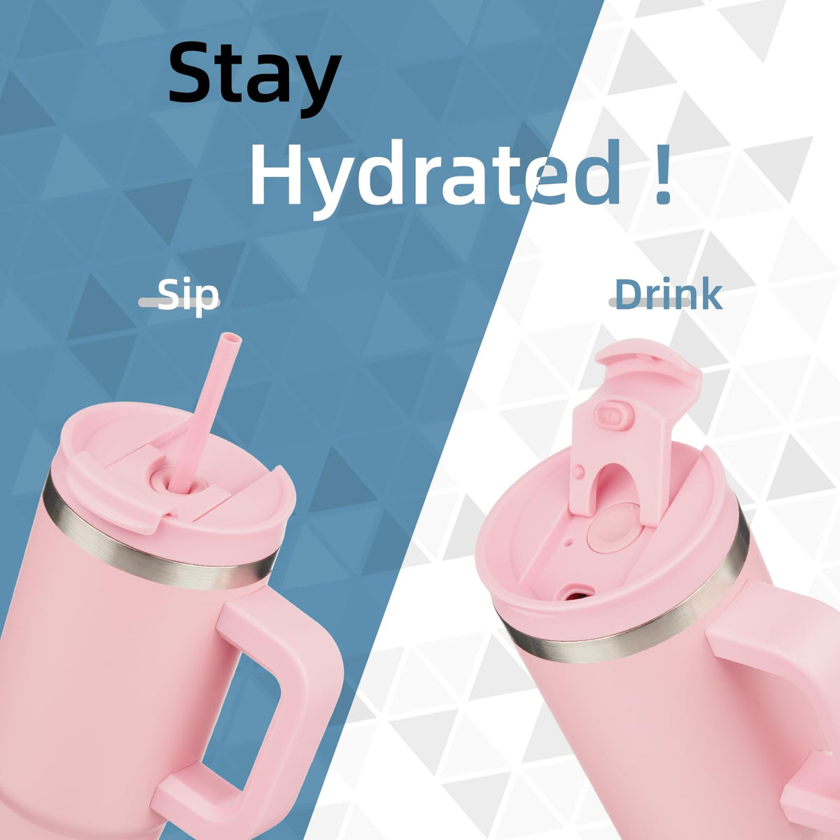Konokyo insulated stainless steel tumbler keeps cold drinks longer
