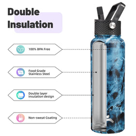 Konokyo bottle flex-removable lid supports smoothies and fruit drinks.