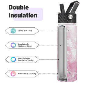 Konokyo bottle with non-sweat surface offering dry grip.