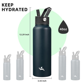 Flex-removable lid with two handles for easy carrying