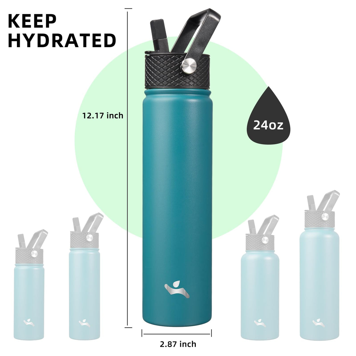 Konokyo flex removable lid for smoothies on the move.