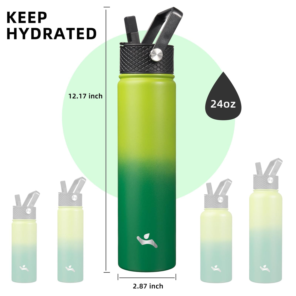 Konokyo non-sweat finish prevents condensation during workouts.
