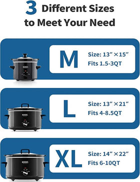 KOOC liners simplify cleanup after cooking, storing, or transporting meals