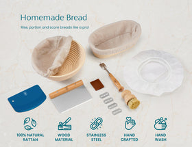 KooK cleaning brush for easy after-bake cleanup.