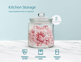 KooK glass container is dishwasher safe for simple cleaning.