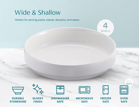 KooK durable stoneware resists chipping and odors.