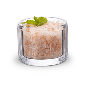 KooK embossed pressed glass design adds vintage charm and durability.