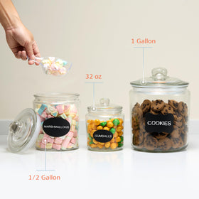 Clear chip-resistant glass from KooK shows contents attractively.