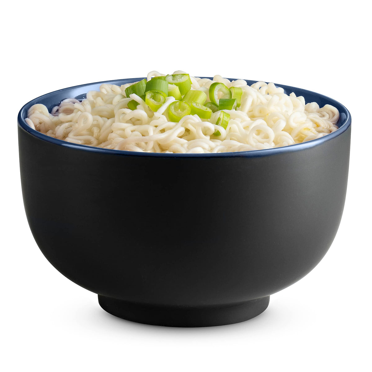 KooK bowls interior navy close-up, elegant for ramen nights