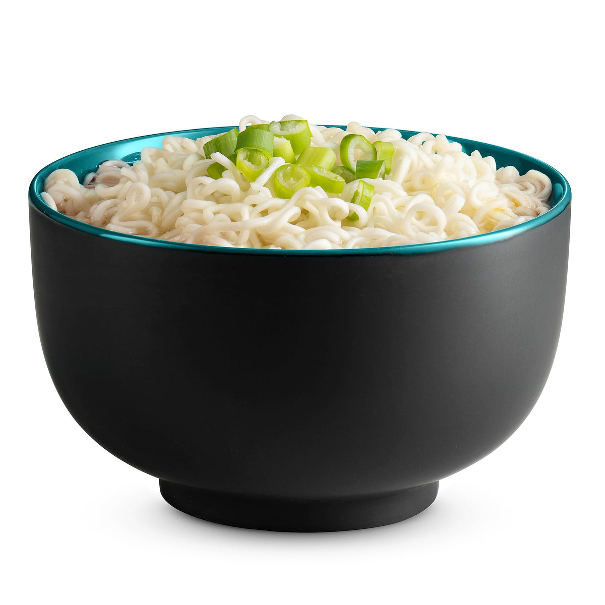 Smooth matte finish and slightly footed base improve stability on tables.