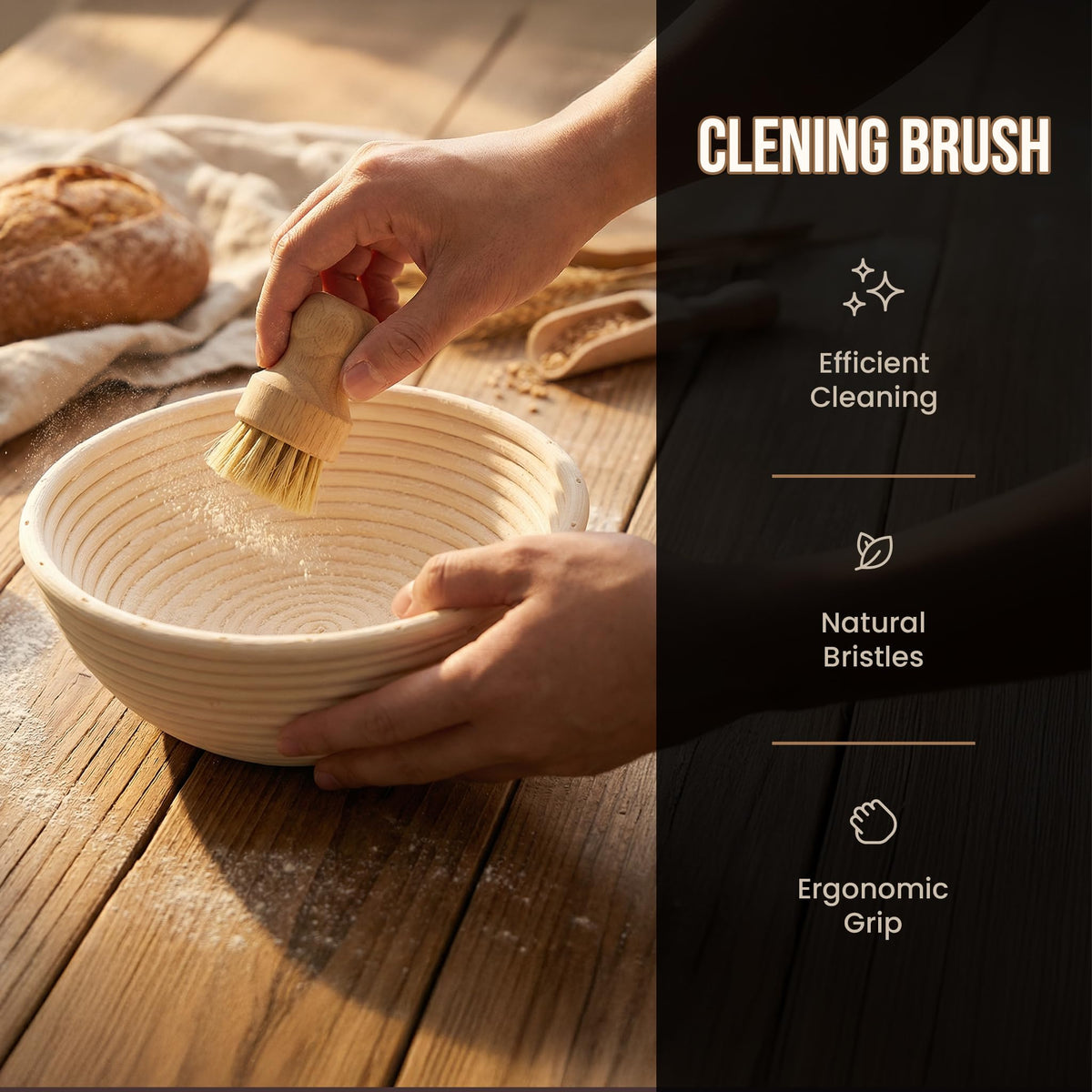 KooK scoring lame with case enables precise decorative crusts.