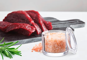 KooK thick glass construction supports everyday use on the counter.