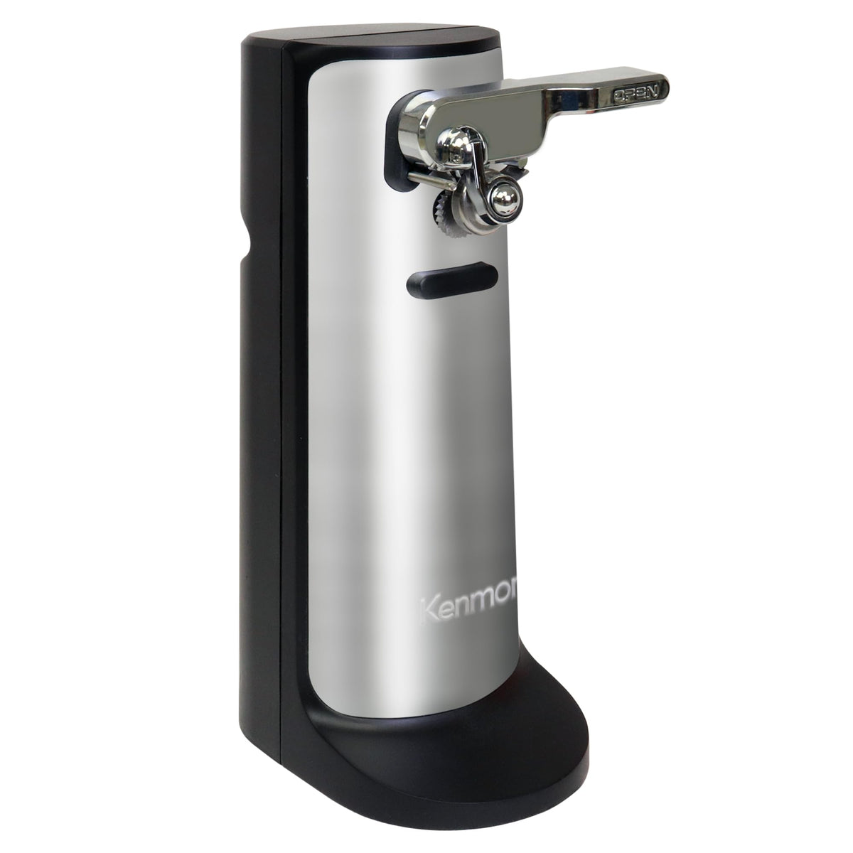 Koolatron Kenmore electric can opener with smooth-edge cutting for easy safety.