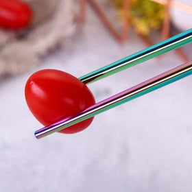 Koolemon rainbow chopsticks box set ideal for gifting at gatherings