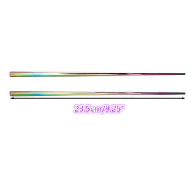 Koolemon rainbow chopsticks dishwasher safe surface for easy cleaning