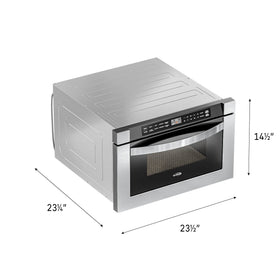 KoolMore KM-MD-1SS wall-mounted installation saves counter space.