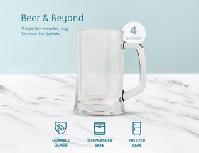 KooK mugs suitable for coffee, tea, or smoothies with a clear view.