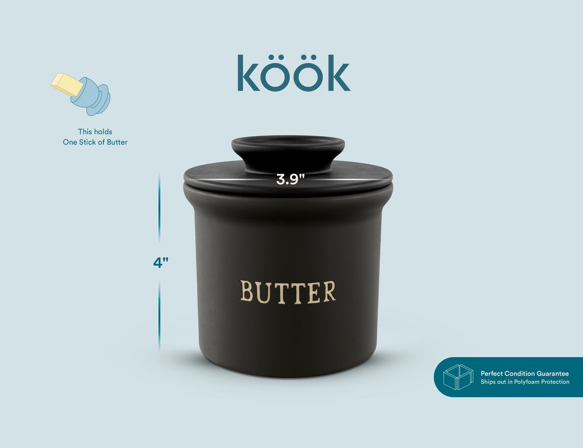 Gift-ready packaging offers a stylish kitchen present option.