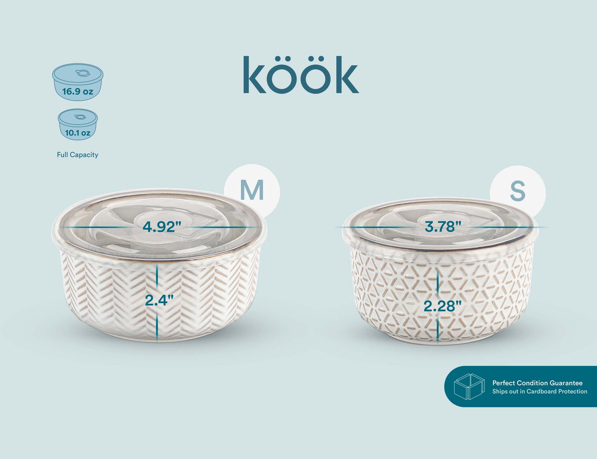 KooK Narbonne ivory lid venting during heating