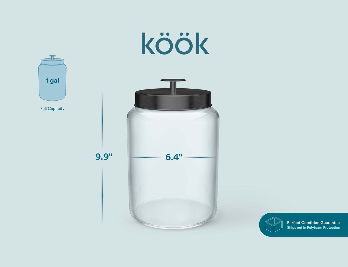 KooK packaging protects jars during shipping to arrive intact