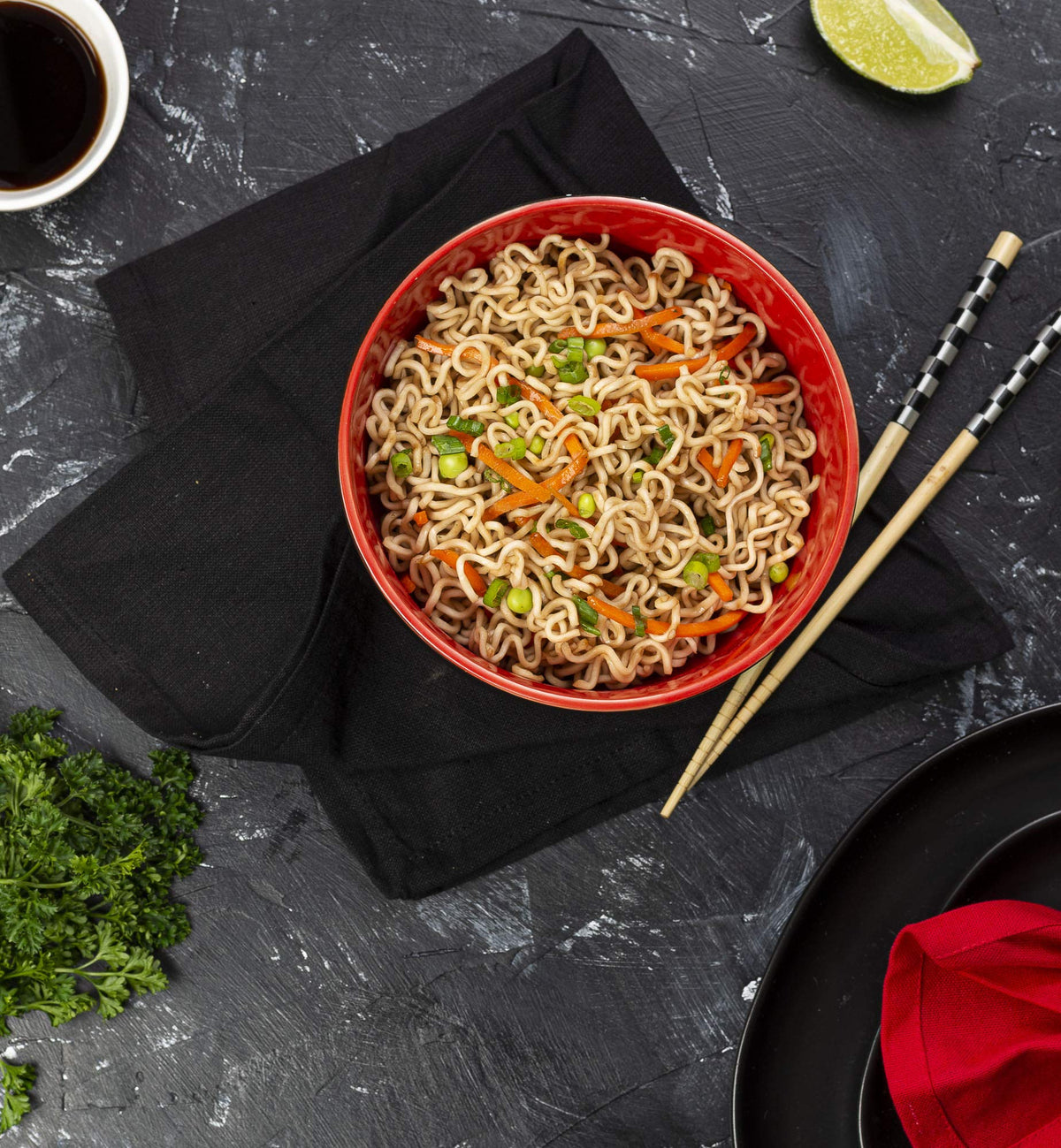 KooK ramen bowl safe for microwave and dishwasher for quick reheats.