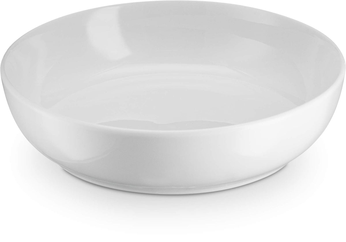 KooK soup bowl in white glaze perfect for comforting meals