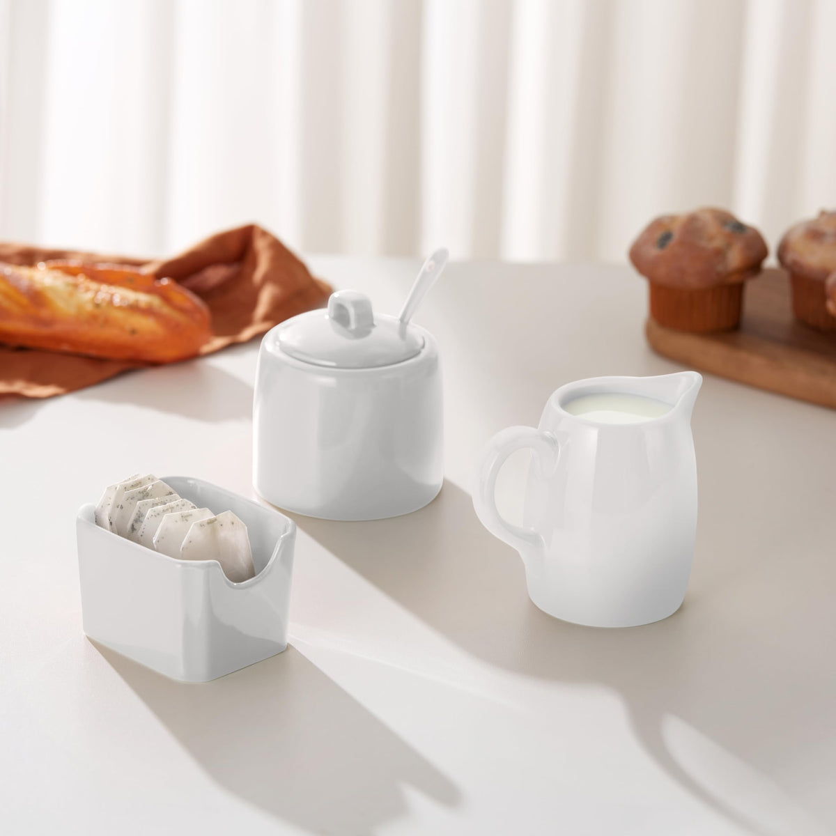 KooK sweetener holder keeps packets organized and reachable