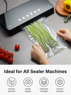 Kootek BPA-free bags ensure safe food storage for fridge and freezer.