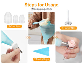 Kootek large and small couplers simplify tip changes