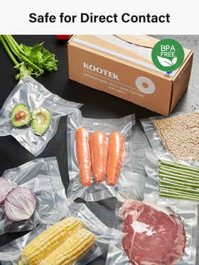 Kootek ideal for meal prep and sous vide storage.