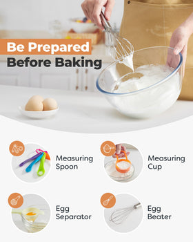 Kootek springform pans in varied sizes with easy release for delicate cakes