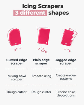 Kootek straight frosting spatula for even frosting applications