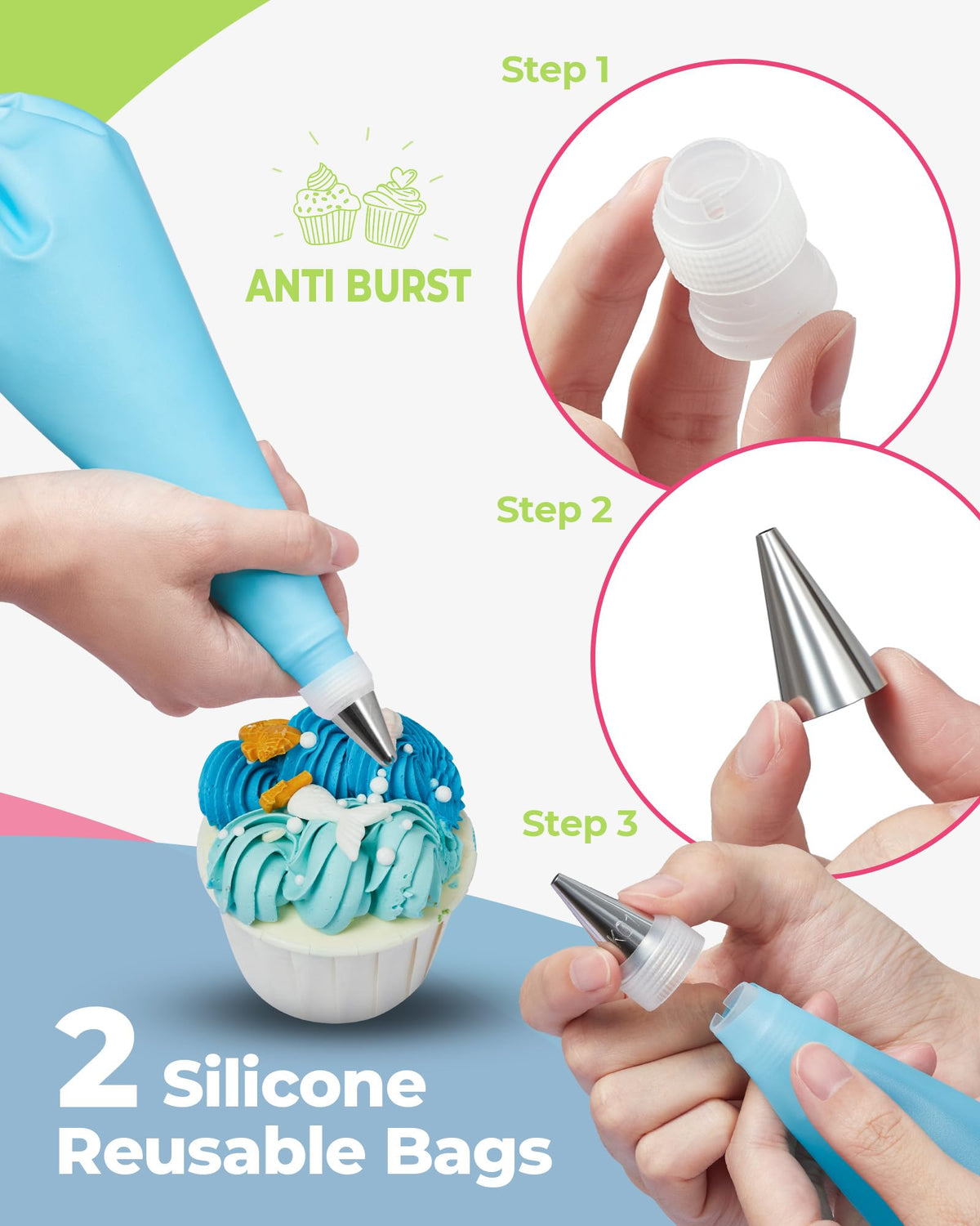 Kootek twenty disposable bags for quick cleanup