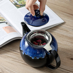 KOOV teapot is dishwasher safe for easy cleanup.