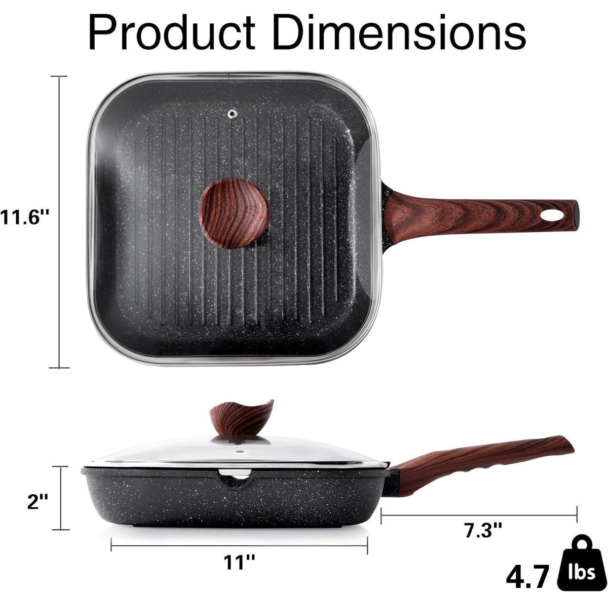 Kordisen easy-clean interior supports quick wipe-down after cooking