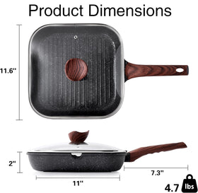Kordisen easy-clean interior supports quick wipe-down after cooking