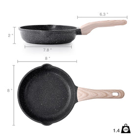 Kordisen easy-clean nonstick surface after cooking