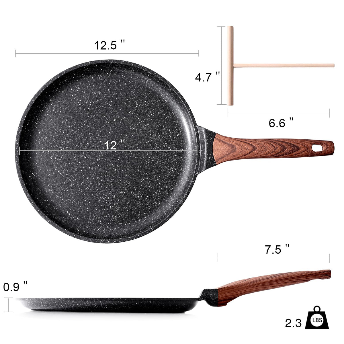 Kordisen easy-clean design reduces residue and simplifies washing after cooking