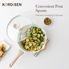Kordisen induction-compatible set works on all stovetops.